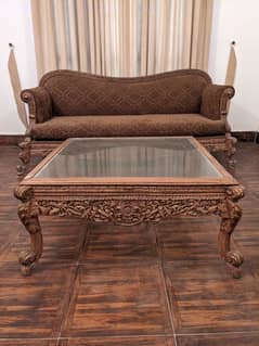 Solid Wood Luxury Chinioti Center Table