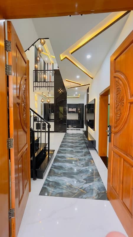 5 Marla New Brand Double Storey House Eden Orchard Sargodha Road Ideal Location Security Gate Park Carpet Road Commercial Market Jamia Masjid 26