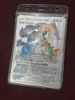 pokemon card tag team reshiram&ZekromGX