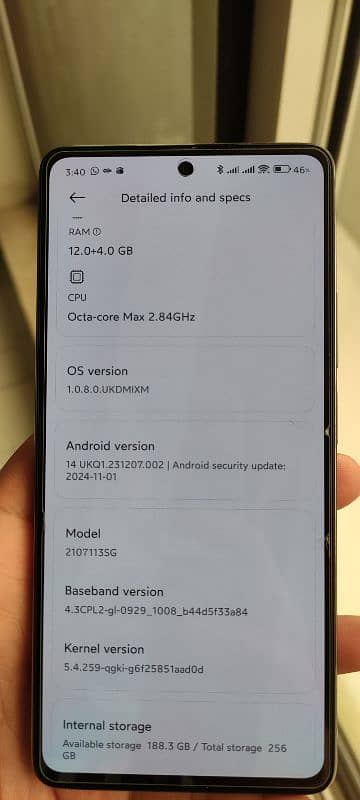 Xiaomi Mi 11T Pro 12/256 GB 5