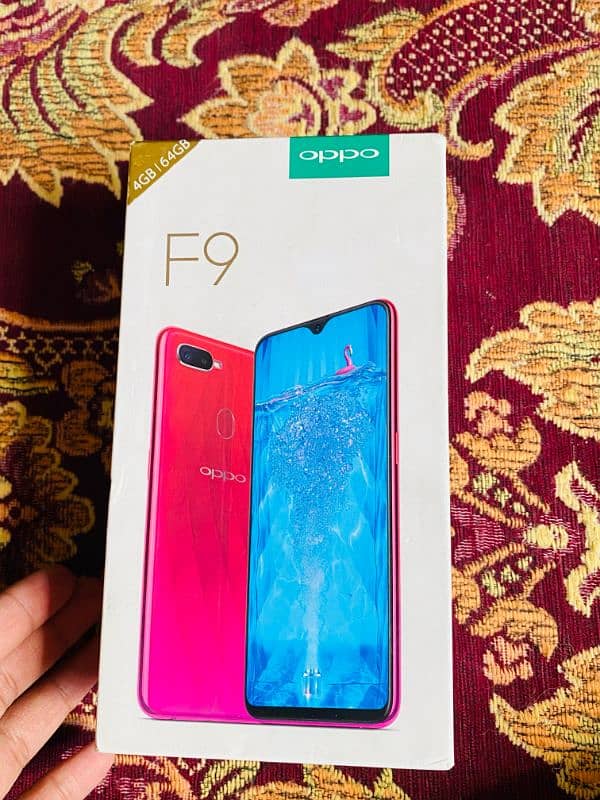 oppo F9 original PTA Approve with fingerprint and face unlock 0