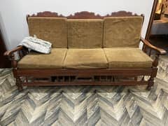 5 Seater Wooden Sofa Set