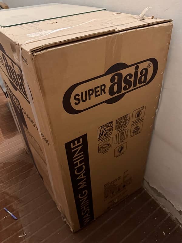 Super Asia SA-280 Twin Tub Washing Machine Box Pack Brand New 1