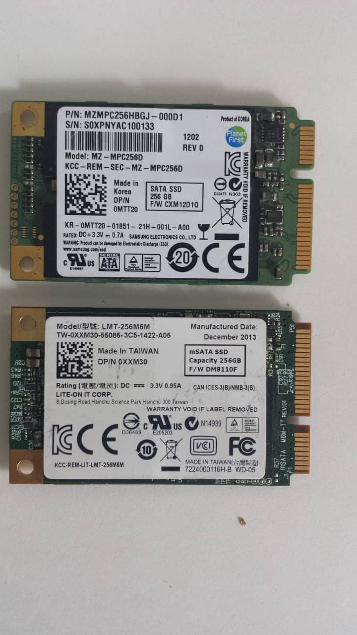 64GB 128gb 256gb 512gb msata ssd 2