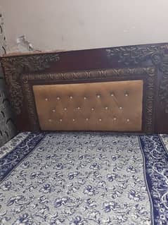 double bed without mattress