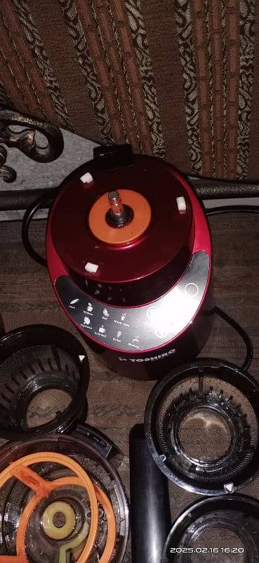 Toshira juicer machine import from sudia Arab 4