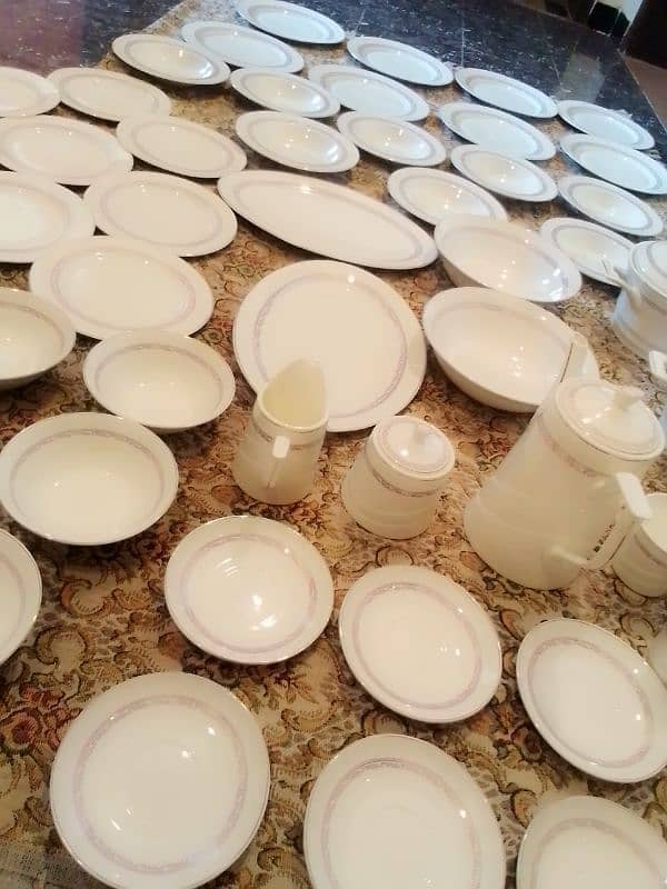 LUXURY SHELLEY FINE BONE DINNER SET 53 PIECE 03448260140 2