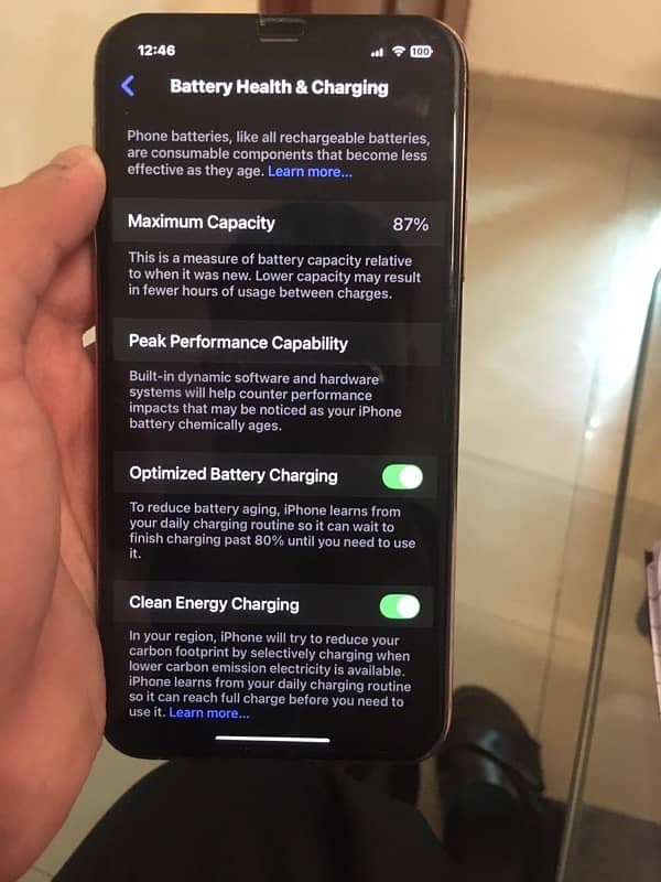 IPhone 11 Pro Max 256 Gb PTA approved 5