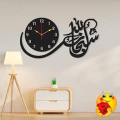 1 Pc Calligraphy Walk Clock,Wall Art