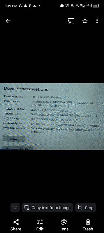 CPU core 2dou 0
