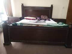 pure sheesham bed for sale