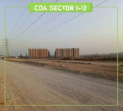 Level plot for sale back to Nust road size 25x50 sun face sector I-12/3