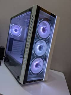 Deep Cool Matrix CASING with lianli infinity style fans