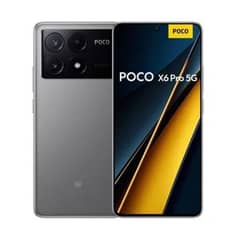 POCO X6 pro 12+12/512 5G pta 3 year warranty wala