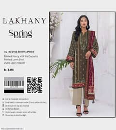 Women's lawn suit