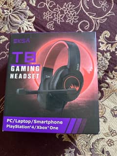 Gaming headphones with full pad