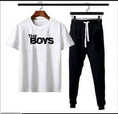 2 pcs Men's Dri Fit Printed Track Suit