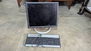 Old Dell Screen with free keyboard