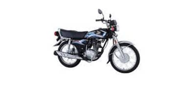 honda 125 black