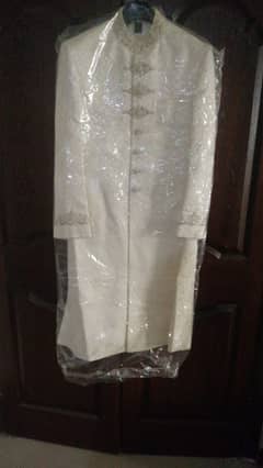 Unused Groom Sherwani and Khussa