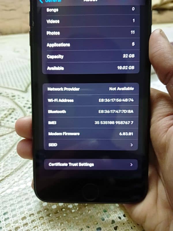 iphone 7 plus 32 GB Bypass 7