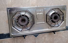 Automatic Double Gas Stove - LPG/ Sui Gas