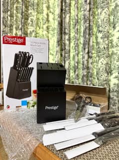 100% NEW! DUBAI IMPORTED! Prestige Knife Block Set Of 15 Pieces