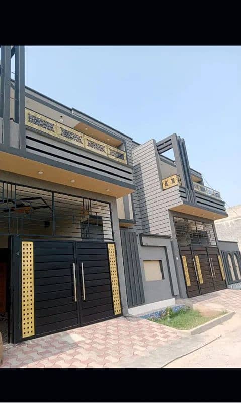 Gulbarg Avenue yazman road New brand 5 marly double story house for sa 0