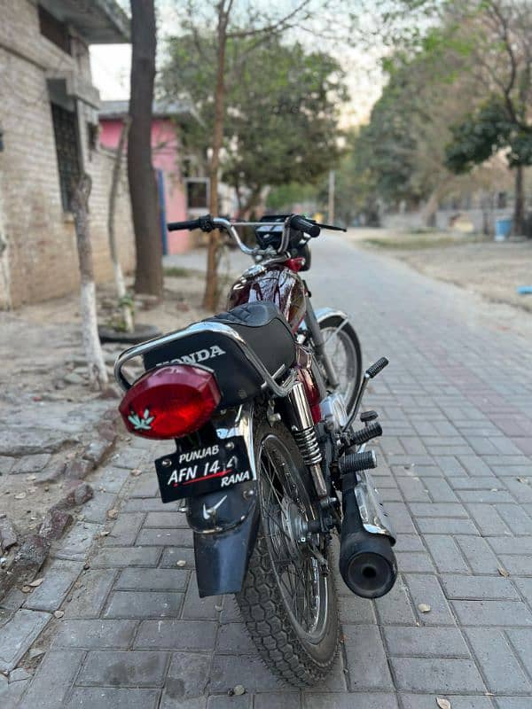 HONDA CG 125 (2021) Red 1