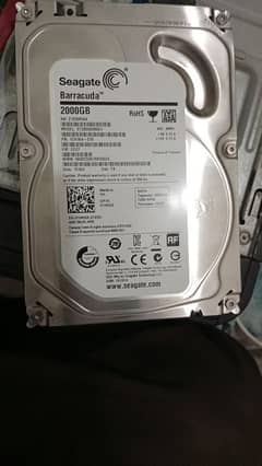 Hard Disk 2000Gb