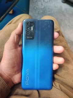 tecno pova 2 6+128gb sath box ha chgar nhi ha