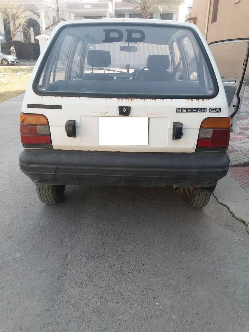 Suzuki Mehran Total Genuine Car 2