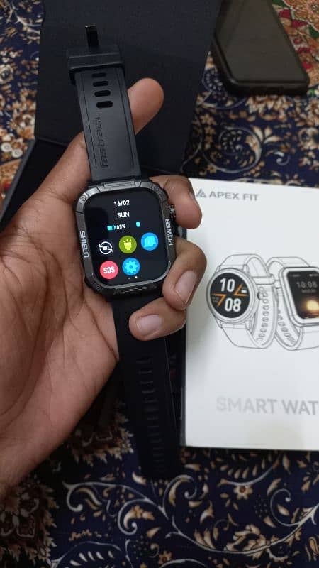 Apex Fit S06 smart watch for sale new condition. . . 10/10 6