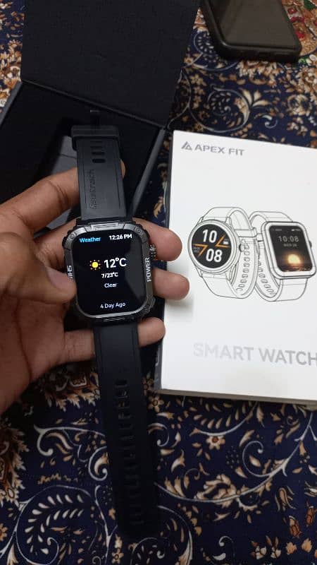 Apex Fit S06 smart watch for sale new condition. . . 10/10 8