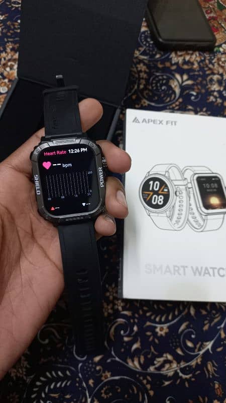 Apex Fit S06 smart watch for sale new condition. . . 10/10 10