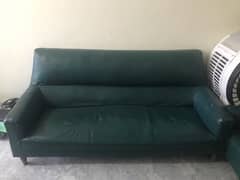 5 seater sofa FORSALE - leather ma ha