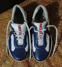 PRADA AMERICA'S CUPS SNEAKERS SIZE UK 8 AND EURO 42