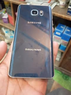 galaxy note 5  panel black hua hae