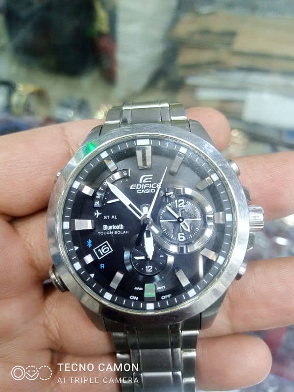 casio edifice solor tough bluetooth edb 510 0