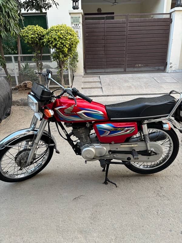 Honda CG-125 (2022) Brand new home used bike 2