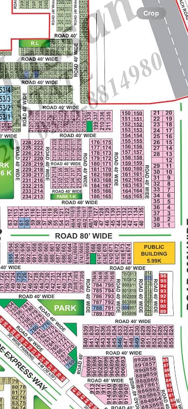 OPEN FORM 10 MARLA BUILDER LOCATION PLOT NO 78 JOHAR BLOCK BAHRIA TOWN 4