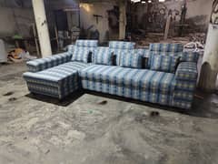 L shaped great quality sofa