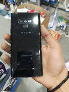 samaung note 9 for urgent sale doted pta prove