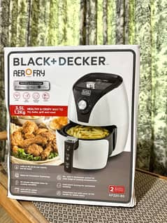 100% NEW! DUBAI IMPORT! AIR FRYER Black & Decker - 3.5L