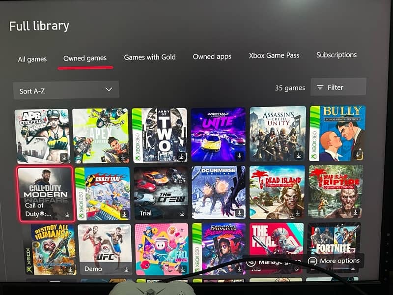 Xbox One X With Games 4