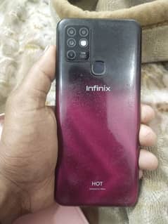 Infinix hot 10 4gb 64 only mobile