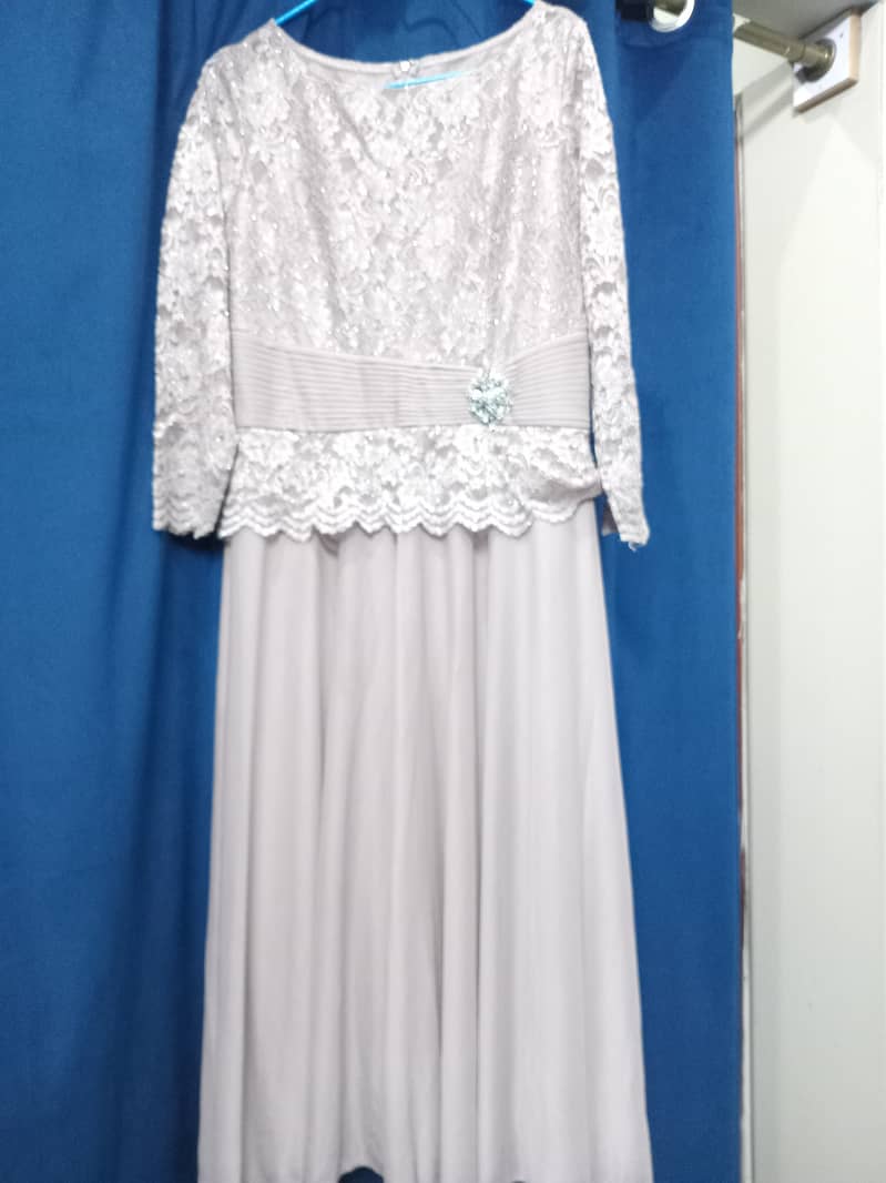 Maxi net and chiffon 0