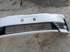 Toyota corolla grande 1.8 modal 2021 Front &Rear bumper S White colour