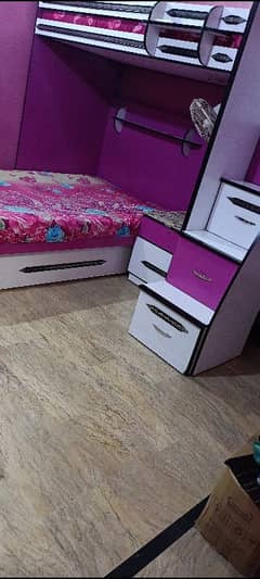 Bunk Bed for sale made in lasani sheet