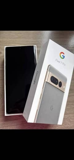 Google pixel 7pro 12/256 GB 03230916581 my what'sap